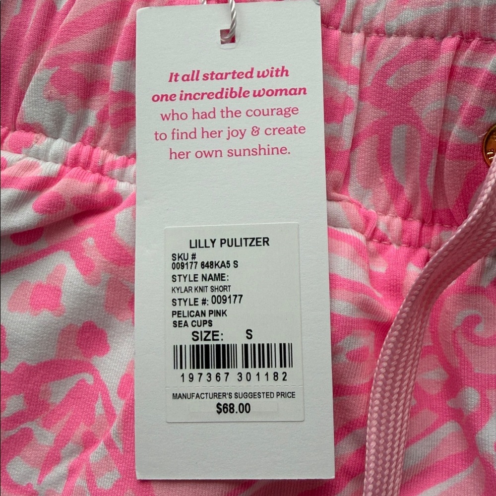 Lilly Pulitzer Kylar Pelican Pink Shorts - Picture 2 of 6